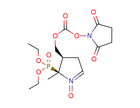 5-diethoxyphosphoryl-4-succinimidyloxycarbonyloxymethyl-5-methyl-1-pyrroline-N-oxide
