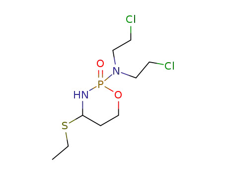 bis-(2-chloro-ethyl)-(4-ethylsulfanyl-2-oxo-2λ5-[1,3,2]oxazaphosphinan-2-yl)-amine