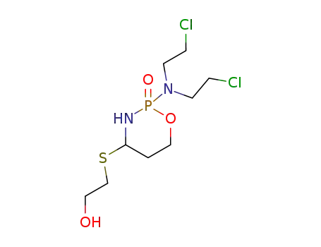 Molecular Structure of 65882-95-3 (4-(S-Ethanol)-sulfido-cyclophosphamide)