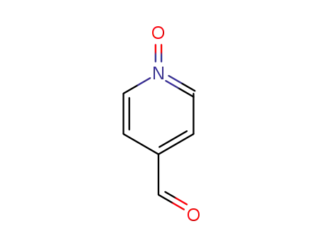 Molecular Structure of 7216-42-4 (4-PYRIDINECARBOXALDEHYDE N-OXIDE)