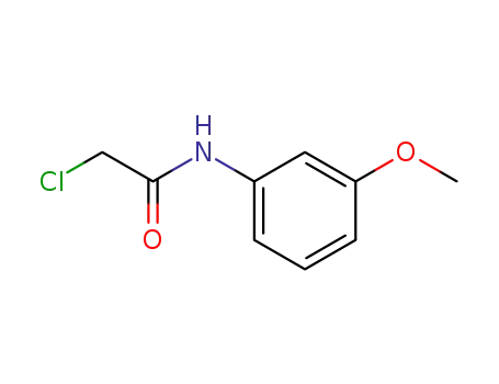Molecular Structure of 17641-08-6 (2-CHLORO-N-(3-METHOXY-PHENYL)-ACETAMIDE)