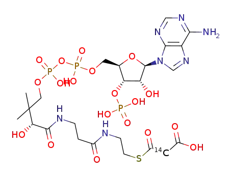 <2-14C>malonyl-CoA
