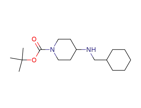 1,1-dimethylethyl 4-[(cyclohexylmethyl)amino]piperidine-1-carboxylate