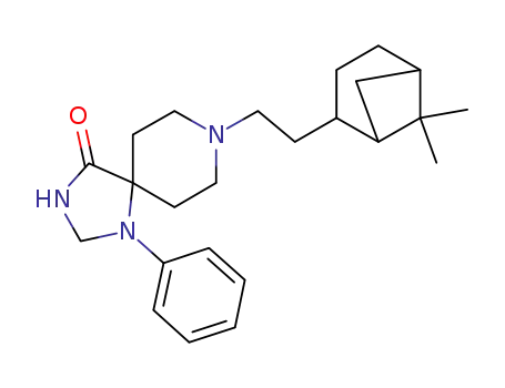 8-[2-(6,6-dimethyl-bicyclo[3.1.1]hept-2-yl)-ethyl]-1-phenyl-1,3,8-triaza-spiro[4.5]decan-4-one