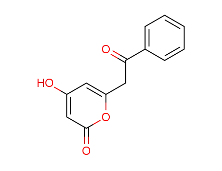 4-hydroxy-6-(2-oxo-2-phenylethyl)-2H-pyran-2-one