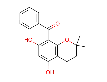 8-Benzoyl-5,7-dihydroxy-2,2-dimethyl-3,4-dihydro-2H-1-benzopyran