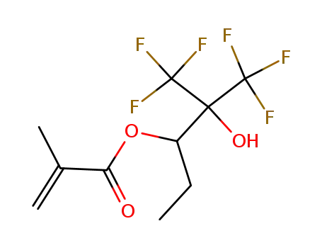 2-hydroxy-1,1,1-trifluoro-2-trifluoromethylpentan-3-yl methacrylate