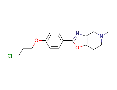 2-[4-(3-chloropropoxy)phenyl]-5-methyl-4,5,6,7-tetrahydro[1,3]oxazolo[4,5-c]pyridine