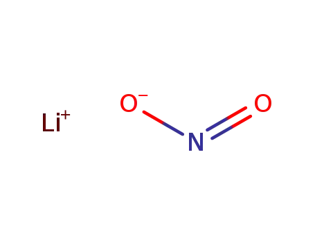 Molecular Structure of 13568-33-7 (lithium nitrite)