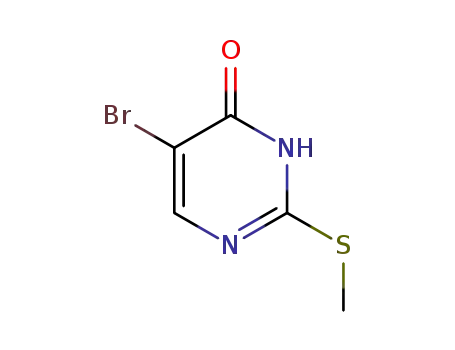 5-bromo-2-methylsulfanyl-3H-pyrimidin-4-one