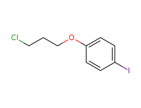Molecular Structure of 273217-89-3 (Benzene, 1-(3-chloropropoxy)-4-iodo-)
