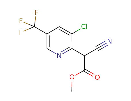 methyl [3-chloro-5-(trifluoromethyl)-2-pyridinyl](cyano)acetate