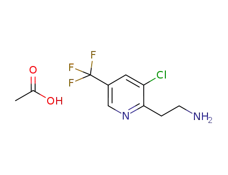 [3-chloro-5-(trifluoromethyl)-2-pyridinyl]ethanamine acetate