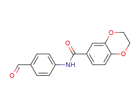 2,3-dihydro-benzo[1,4]dioxine-6-carboxylic acid (4-formyl-phenyl)-amide