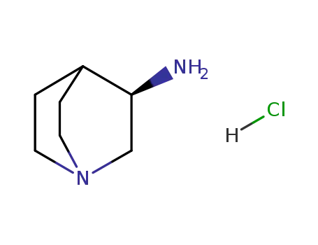 Molecular Structure of 137661-31-5 ((R)-quinuclidin-3-amine hydrochloride)