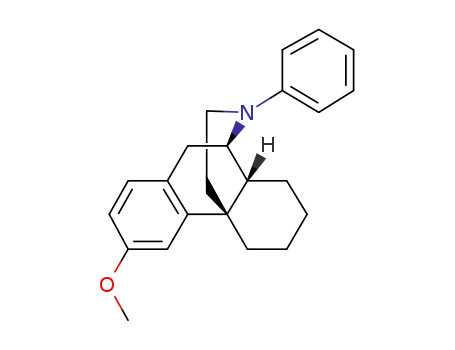 (+)-3-methoxy-17-(phenyl)morphinan