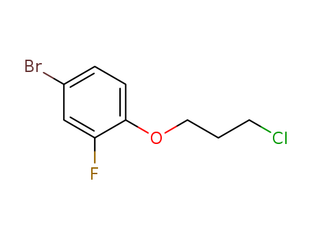 4-broMo-1-(3-chloropropoxy)-2-fluorobenzene