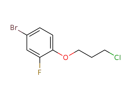 4-broMo-1-(3-chloropropoxy)-2-fluorobenzene