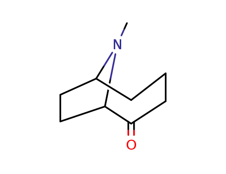 Molecular Structure of 70423-78-8 (9-Azabicyclo[4.2.1]nonan-2-one,9-methyl-(9CI))