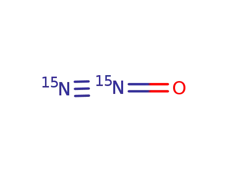 Molecular Structure of 20621-02-7 (NITROUS-15N2 OXIDE)