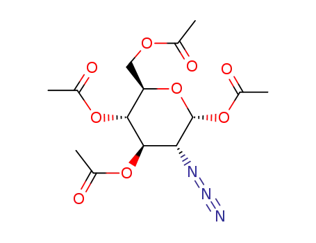 2-azido-2-deoxy-3,4,6-tri-O-acetyl-α-D-glucopyranosyl acetate
