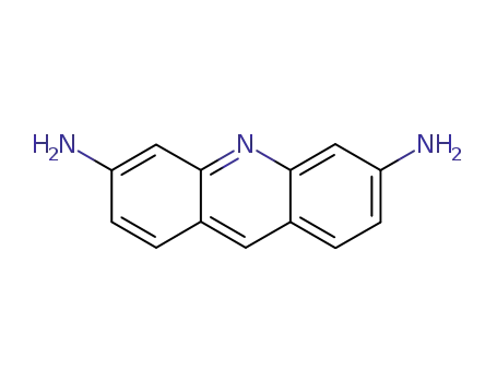 Molecular Structure of 92-62-6 (PROFLAVINE)