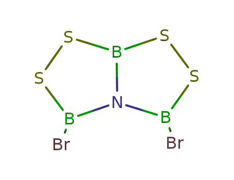 2,8-dibromo-3,4,6,7-tetrathia-1-aza-2,5,8-triborabicyclo{3.3.0(1,5)}octane
