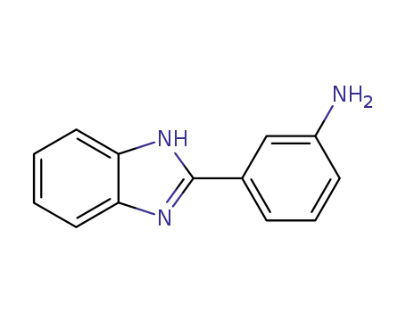 Molecular Structure of 7596-74-9 (3-(1H-BENZIMIDAZOL-2-YL)ANILINE)