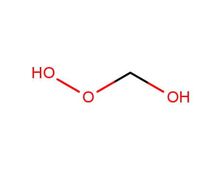 Molecular Structure of 15932-89-5 (hydroperoxymethanol)