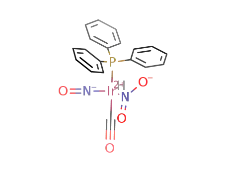 hydridocarbonylnitrosylnitro(triphenylphosphine)iridium(III)