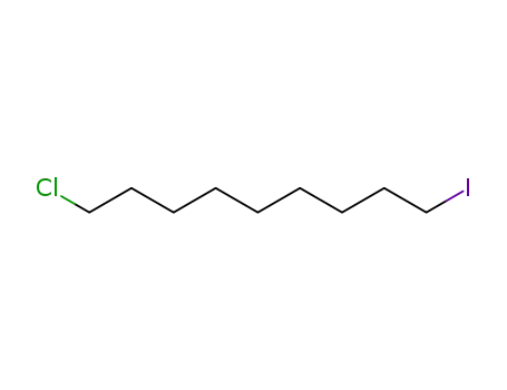 Molecular Structure of 29215-49-4 (1-Chloro-9-iodononane)