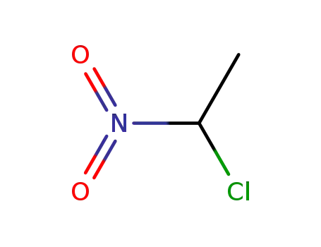 Molecular Structure of 598-92-5 (1-CHLORO-1-NITROETHANE)