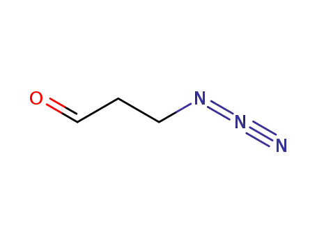 Molecular Structure of 58503-60-9 (Propanal, 3-azido-)