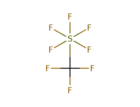 Molecular Structure of 373-80-8 (TRIFLUOROMETHYLSULFUR PENTAFLUORIDE)