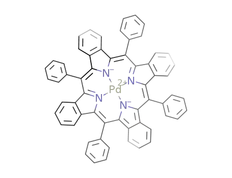 Palladium,[6,13,20,27-tetraphenyl-29H,31H-tetrabenzo[b,g,l,q]porphinato(2-)-kN29,kN30,kN31,kN32]-, (SP-4-1)-