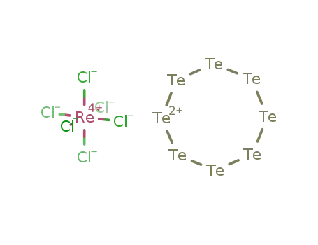 Te8(2+)*[ReCl6](2-)=Te8[ReCl6]