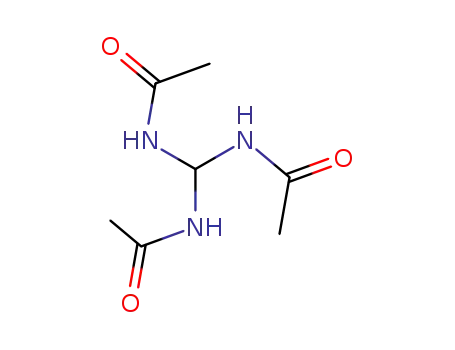Molecular Structure of 29284-49-9 (Acetamide, N,N',N''-methylidynetris-)