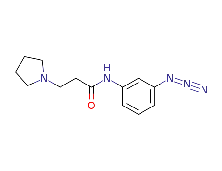 N-(3-azidophenyl)-3-(pyrrolidin-1-yl)propanamide