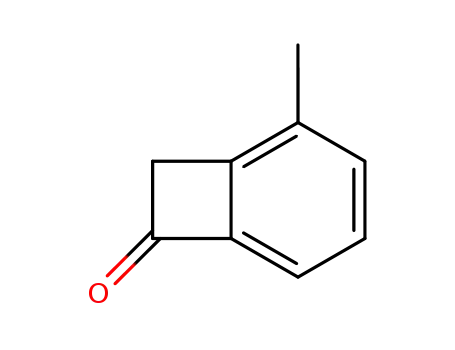 Molecular Structure of 62708-44-5 (Bicyclo[4.2.0]octa-1,3,5-trien-7-one, 2-methyl-)