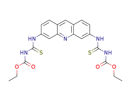 3,6-bis[3-(ethoxycarbonyl)thioureido]acridine