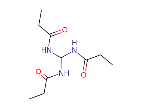 Molecular Structure of 94934-58-4 (Propanamide, N,N',N''-methylidynetris-)