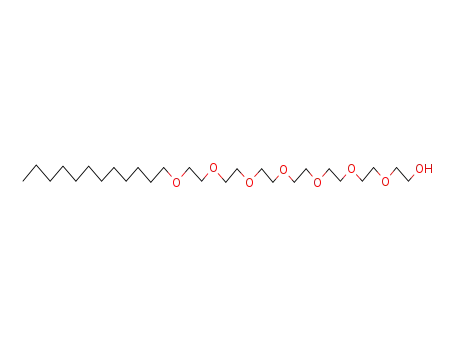 Molecular Structure of 3055-97-8 (Dodecylheptaglycol)
