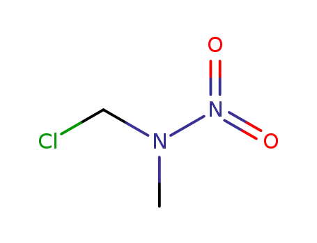 Molecular Structure of 13126-14-2 (Methanamine, 1-chloro-N-methyl-N-nitro-)