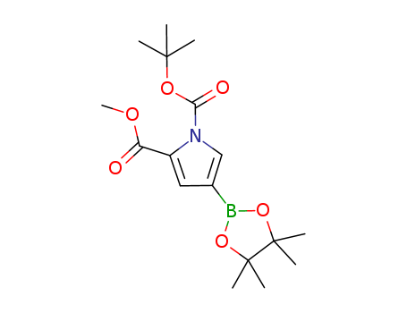 1-BOC-2-(methoxycarbonyl)pyrrole-4-boronic acid(942070-38-4)