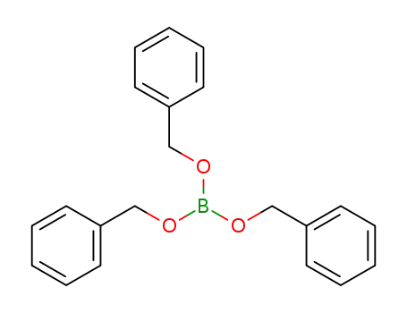 Molecular Structure of 2467-18-7 (Boric acid, tribenzyl ester)