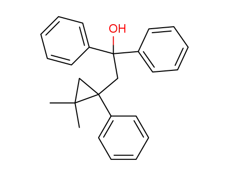 1,1-Diphenyl-2-(1-phenyl-2,2-dimethylcyclopropyl)-ethanol