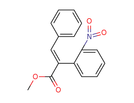 methyl (2E)-2-(2-nitrophenyl)-3-(4-methoxycarbonylphenyl)acrylate