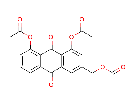 1,8-BIS(ACETYLOXY)-3-[(ACETYLOXY)METHYL]-9,10-ANTHRACENEDIONE