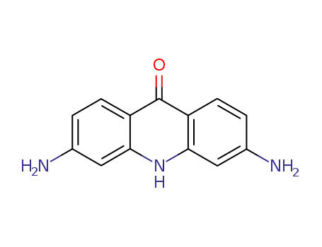 Molecular Structure of 42832-87-1 (3,6-diamino-9(10)-acridone)