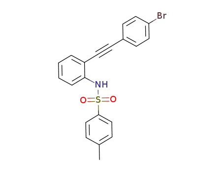 N-(2-((4-bromophenyl)ethynyl)phenyl)-4-methylbenzenesulfonamide